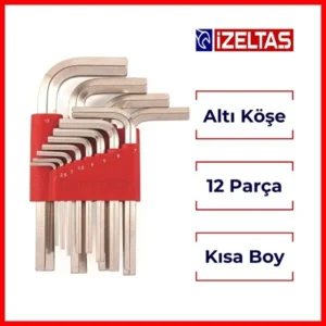 İzeltaş - 12'li Alyan Seti Kısa