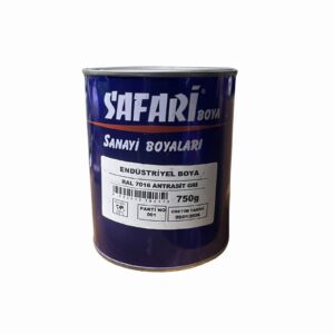 Seyhan Endüstriyel Boya Antrasit Gri RAL7016 750 Gr.