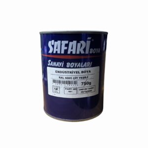 Seyhan Endüstriyel Boya Çit Yeşili RAL6005 750 Gr.