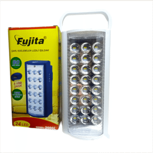Fujita Şarj Edilebilir Ledli Işıldak 24 Ledli