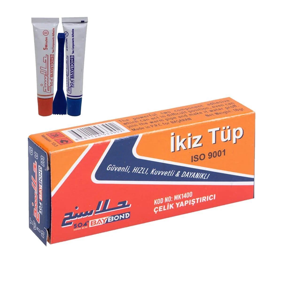 Bay-Tec Baybond 2'li Çelik yapıştırıcı (İran Yapıştırıcısı)