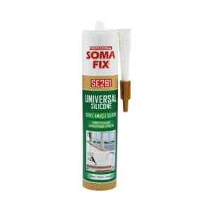 Somafix SE281 Genel Amaçlı Beyaz Silikon 280 Gr.