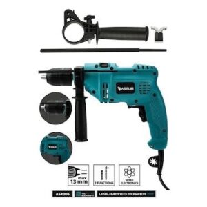 Assur 500W Darbeli Metal Şanzıman 13mm Elektrikli Matkap
