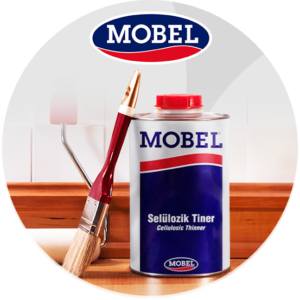 Mobel Selülozik Tiner 1/2 (0,4LT)